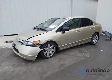 2007 Honda Civic Lx z USA, uszkodzony, nr VIN 1HGFA165X7L127364